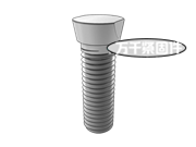 80°沉頭方頸螺栓 ASME B18.9
