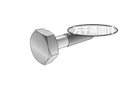 六角頭細(xì)桿螺栓 MS 9283